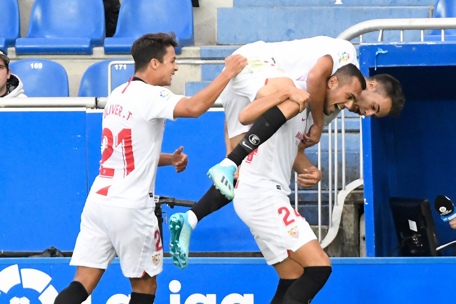 Kết quả Deportivo Alaves vs Sevilla (FT: 0-1): Joan Jordan lập siêu phẩm, Sevilla chiếm ngôi đầu