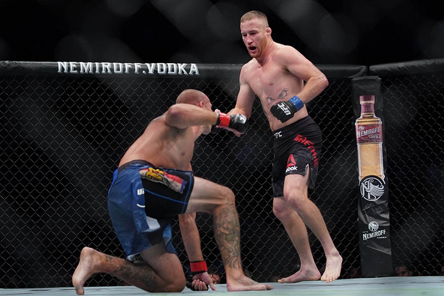 Justin Gaethje: ‘Tôi muốn đấm Conor lắm chứ, nhưng tranh đai trước đã’ Justin Gaethje: ‘Tôi muốn đấm Conor lắm chứ, nhưng tranh đai trước đã’
