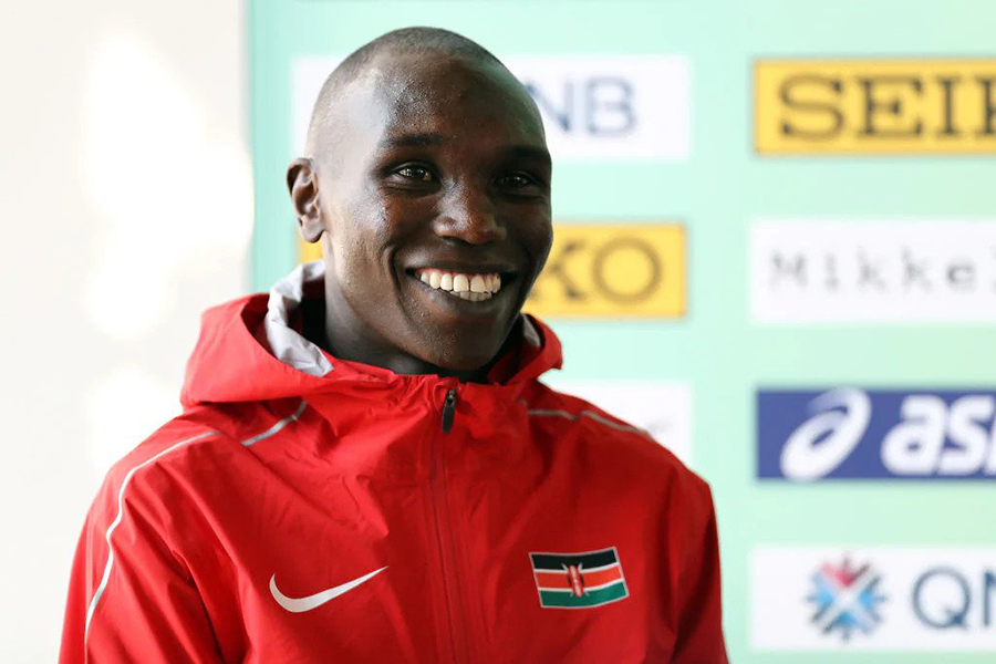 Đồng hương Eliud Kipchoge phá sâu kỷ lục thế giới bán marathon ở Đan Mạch Đồng hương Eliud Kipchoge phá sâu kỷ lục thế giới bán marathon ở Đan Mạch