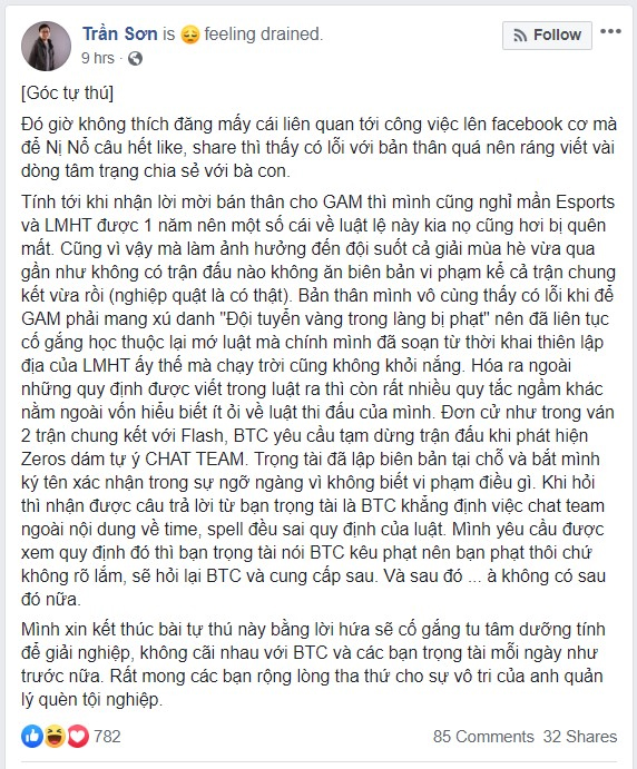 Drama xung quanh GAM Esports và VETV sau chức vô địch VCS Mùa Hè