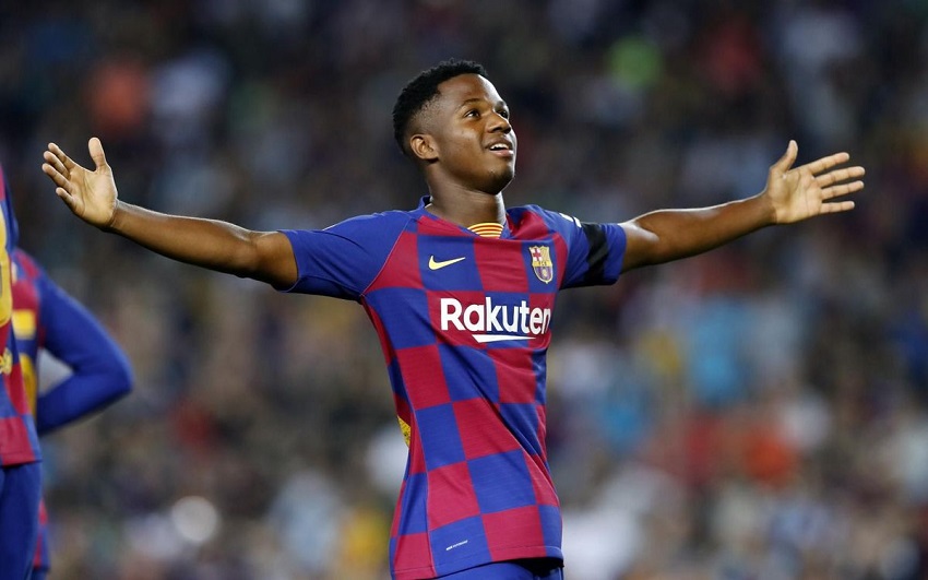 Những kỷ lục ở Cúp C1 mà Ansu Fati có thể lập với Barca