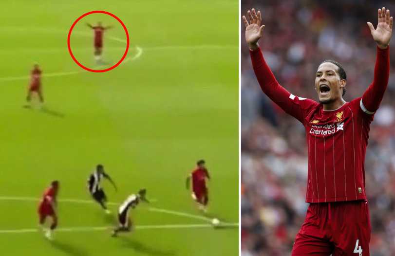 Van Dijk tiếp tục thói quen đáng kinh ngạc trước khi Liverpool ghi bàn