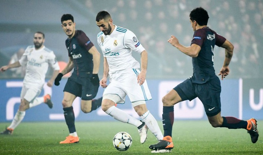 Benzema cùng Real Madrid chống lại lời nguyền trước PSG ở Cúp C1