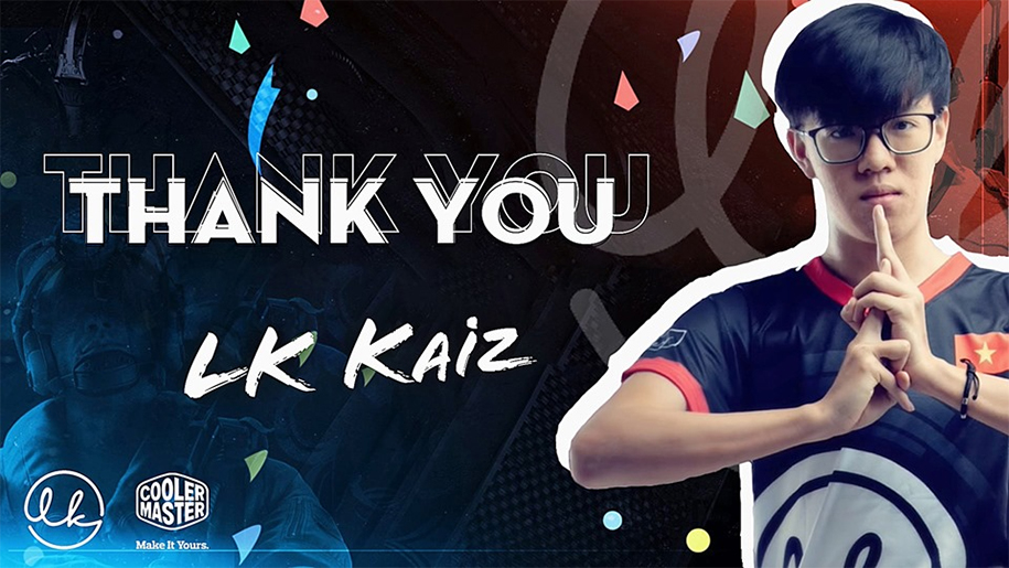 Kaiz rời Lowkey Esports ngay trước CKTG 2019