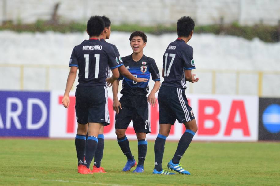Kết quả U16 Nhật Bản vs U16 Lào (4-0): Thế trận một chiều