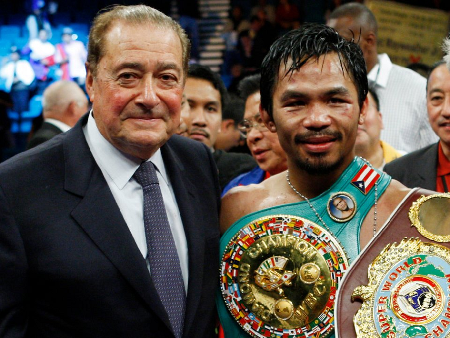 Bob Arum khuyên Manny Pacquiao tái đấu Mayweather hoặc nghỉ hưu