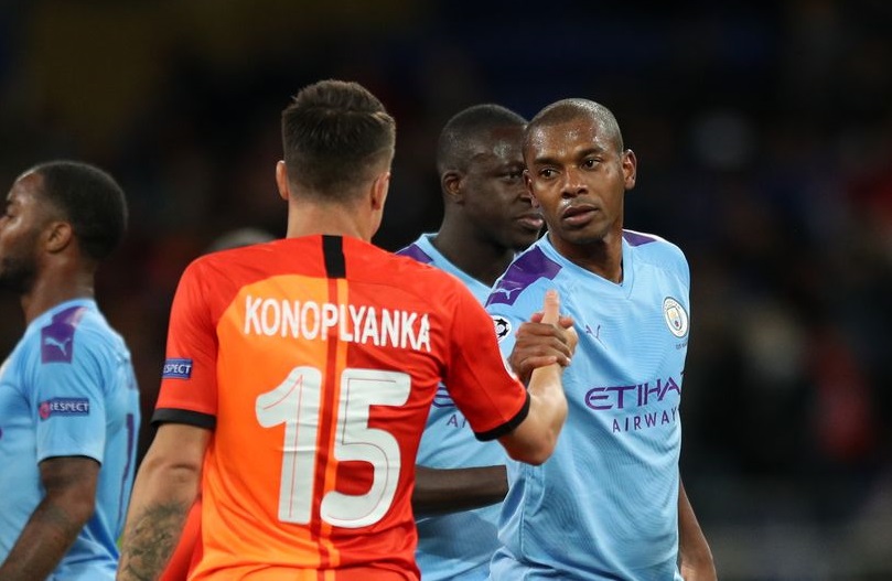 Man City đánh bại Shakhtar với tiết lộ từ vai trò mới của Fernandinho
