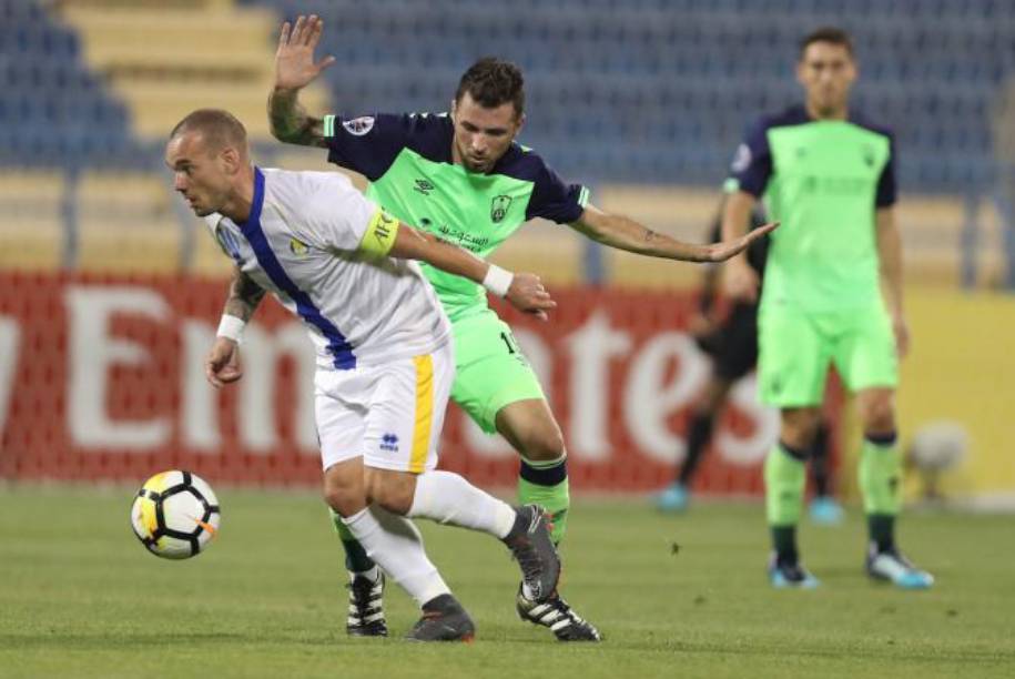 Trực tiếp Al Gharafa vs Al Ahli: Khách có điểm