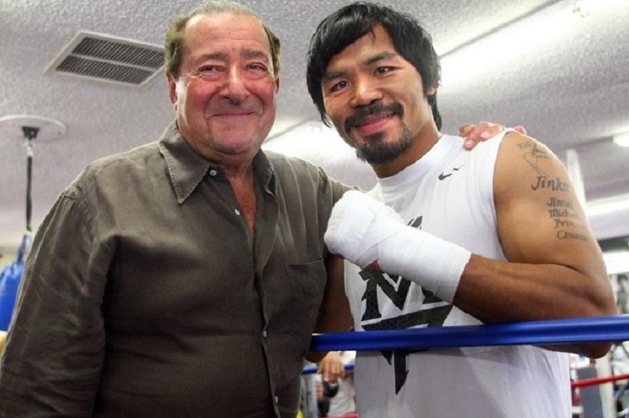 Bob Arum khuyên Manny Pacquiao tái đấu Mayweather hoặc nghỉ hưu Bob Arum khuyên Manny Pacquiao tái đấu Mayweather hoặc nghỉ hưu
