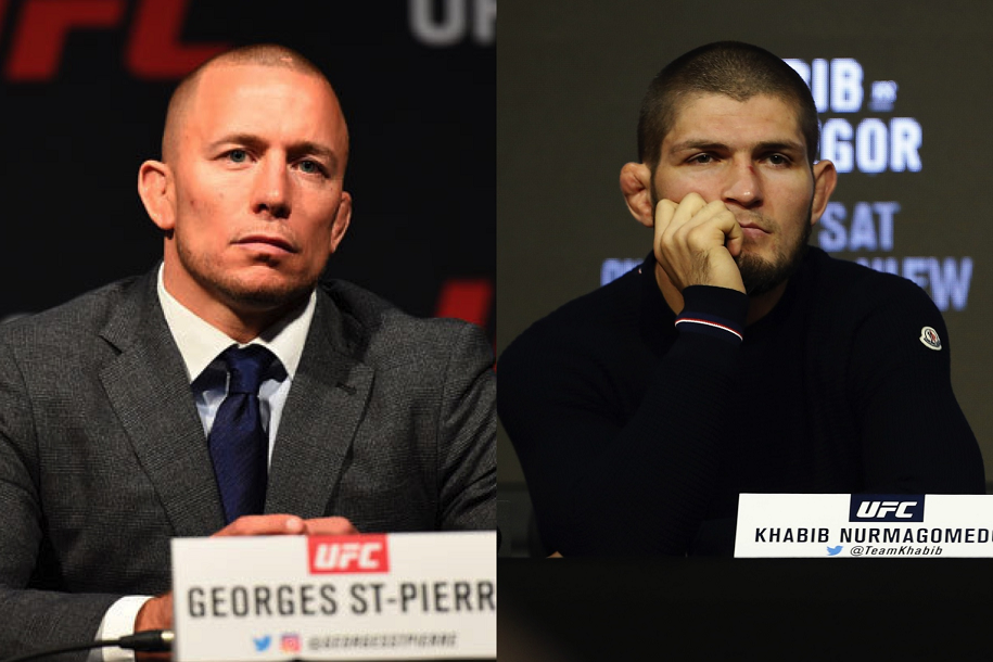 Dana White hứng thú với Khabib Nurmagomedov vs Georges St-Pierre Dana White hứng thú với Khabib Nurmagomedov vs Georges St-Pierre