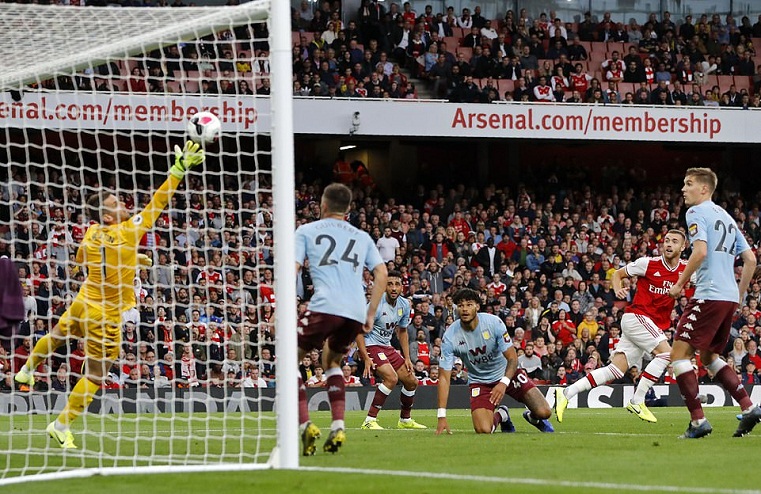 10 cầu thủ Arsenal ngược dòng ngoạn mục trước Aston Villa với điểm sáng Guendouzi