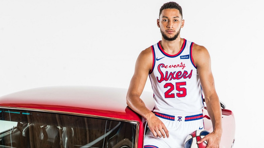 Philadelphia Sixers hé lộ mẫu áo đấu mới