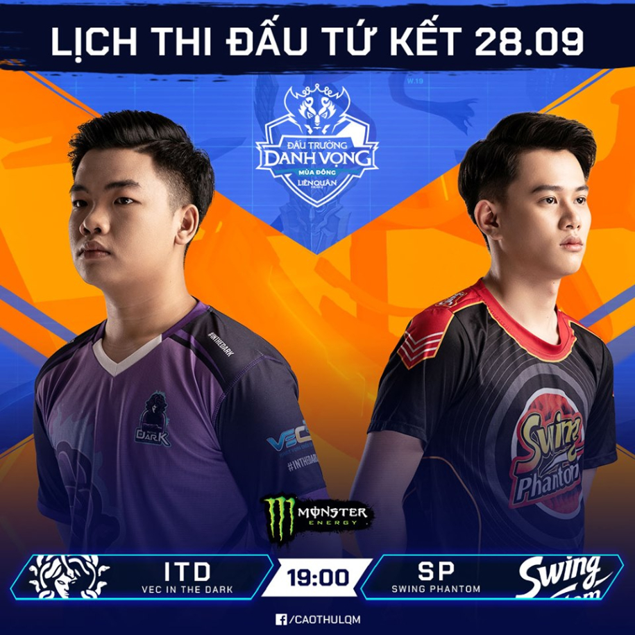 Lịch thi đấu Đấu Trường Danh Vọng Mùa Đông 2019