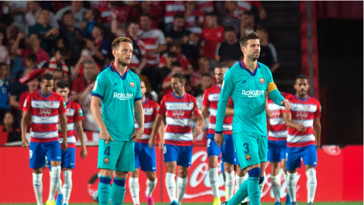 Kết quả Granada vs Barcelona (2-0): Người khổng lồ gục ngã