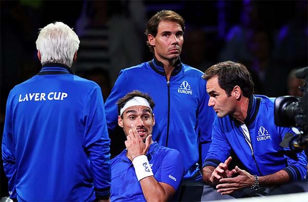 Laver Cup 2019: Nadal quờ quạng, Federer hú vía