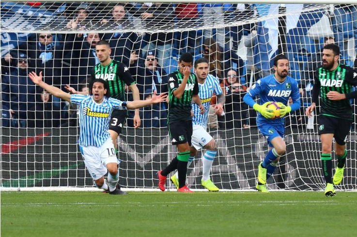 Xem trực tiếp Sassuolo vs Spal ở đâu, kênh nào?