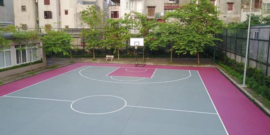 Địa chỉ sân bóng rổ quận Tây Hồ, Hà Nội