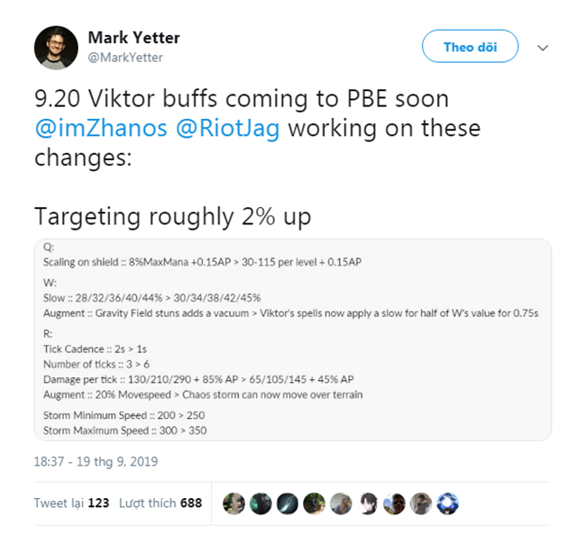 Sau Shaco, đến lượt Viktor được buff ở Liên Minh 9.20