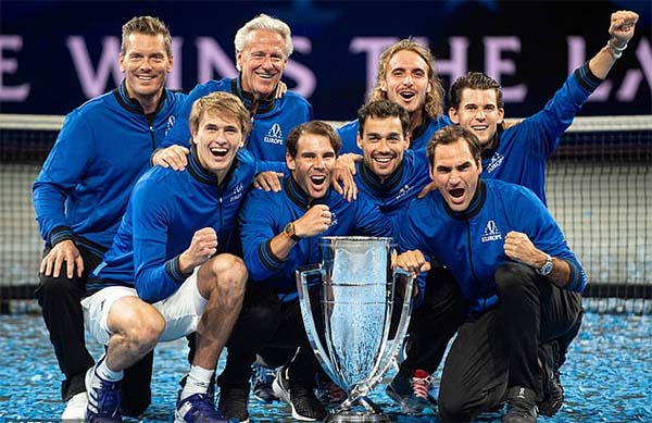 Nadal rút lui, Châu Âu vẫn giành Laver Cup