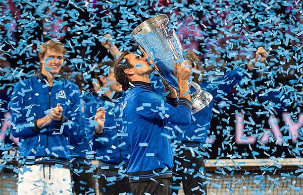 Nadal rút lui, Châu Âu vẫn giành Laver Cup