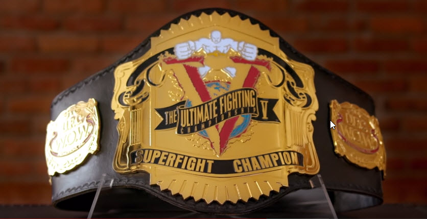 Lịch sử những chiếc đai vô địch của UFC