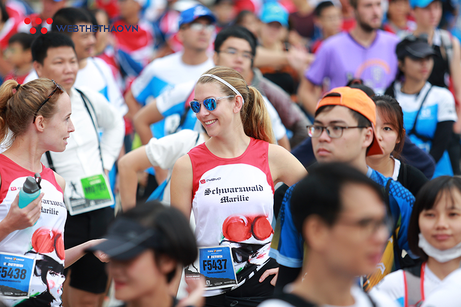 Vietnam Mountain Marathon 2019 rực rỡ hơn nhờ vẻ đẹp của những giai nhân chạy