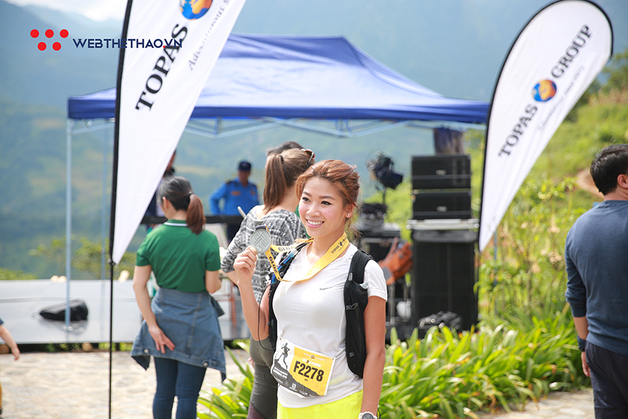 Vietnam Mountain Marathon 2019 rực rỡ hơn nhờ vẻ đẹp của những giai nhân chạy