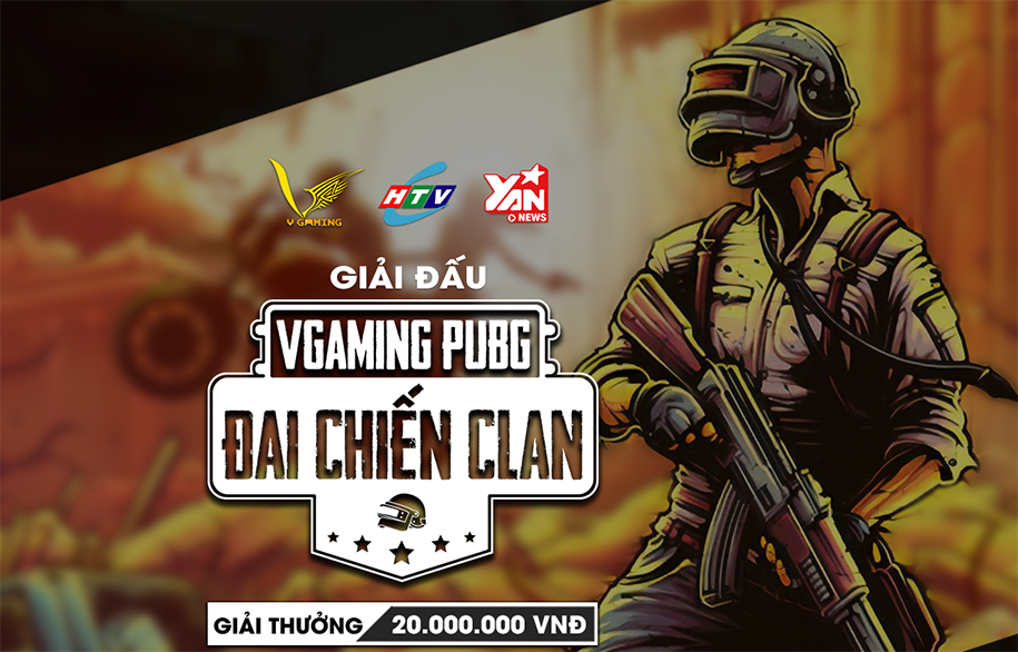 Đại chiến CLAN - Giải đấu PUBG đầu tiên do HTVC VGaming tổ chức