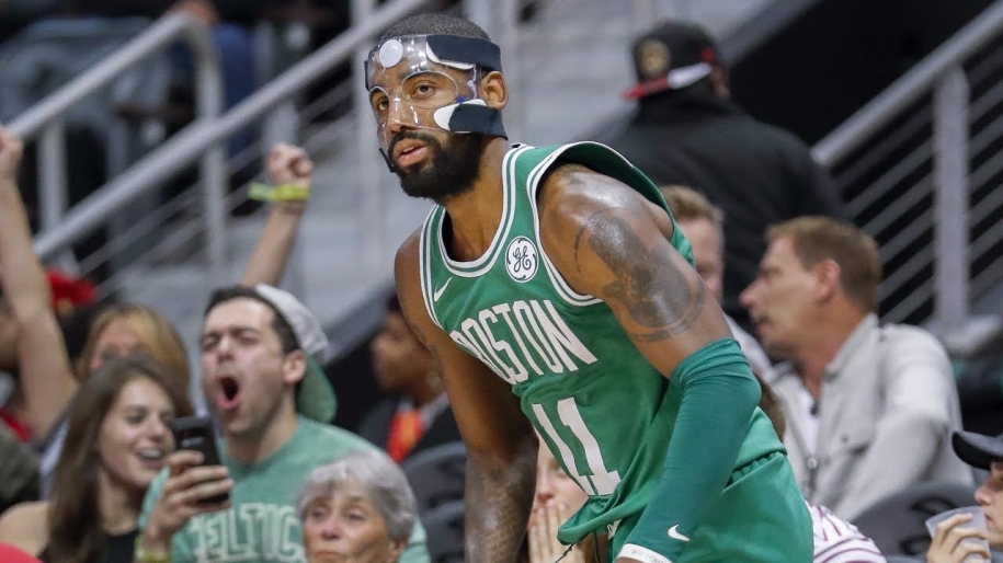 Kyrie Irving lại gãy xương mặt, sắp làm bạn với mặt nạ?