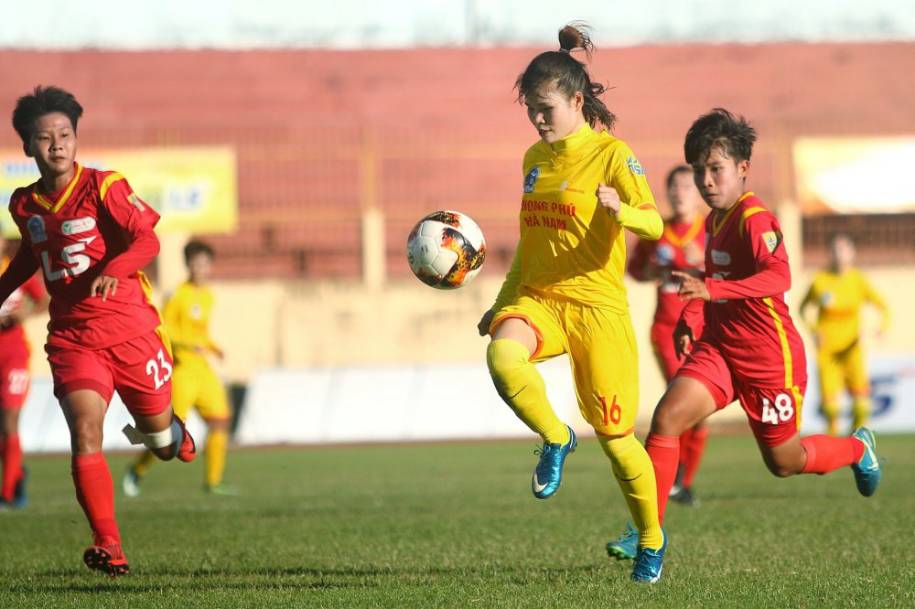 Trực tiếp nữ Phong Phú Hà Nam vs nữ TPHCM 2: Chiến thắng dễ dàng