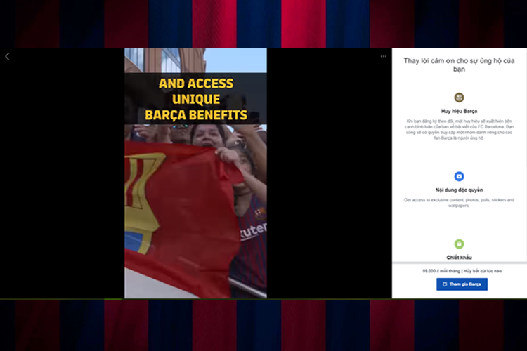 Nhịn ăn… 2 bát phở Phố cổ để xem các sản phẩm độc quyền của Barcelona