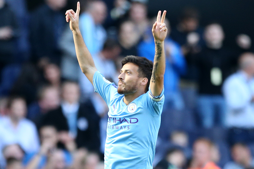 David Silva hướng đến kỷ lục chiến thắng ở trận Man City vs Everton