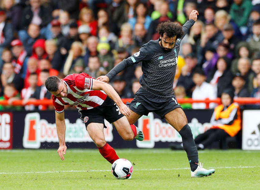 Salah lại bị CĐV Liverpool chỉ trích không chuyền bóng cho đồng đội