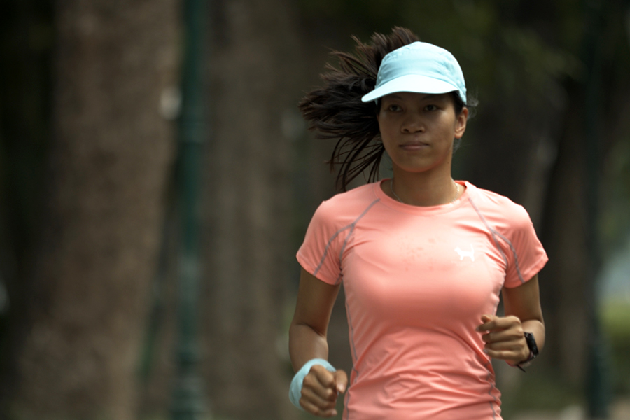 Chạy theo “hứng” nhưng Hữu Vi vẫn chinh phục 21km Revive Marathon Xuyên Việt Quảng Bình