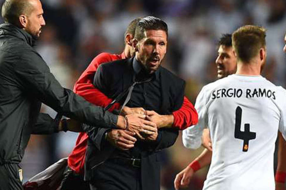 Diego Simeone yêu cầu phạt nặng Sergio Ramos vì xúc phạm mẹ mình
