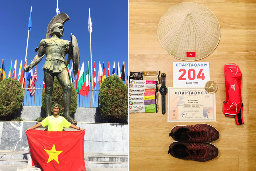 “Siêu nhân Việt” Quang Trần hoàn thành Spartathlon 246km tại Hy Lạp “Siêu nhân Việt” Quang Trần hoàn thành Spartathlon 246km tại Hy Lạp