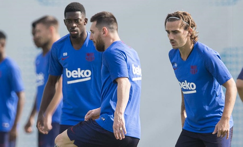 Tin bóng đá 30/9: Barca đón tin vui từ Messi và Dembele