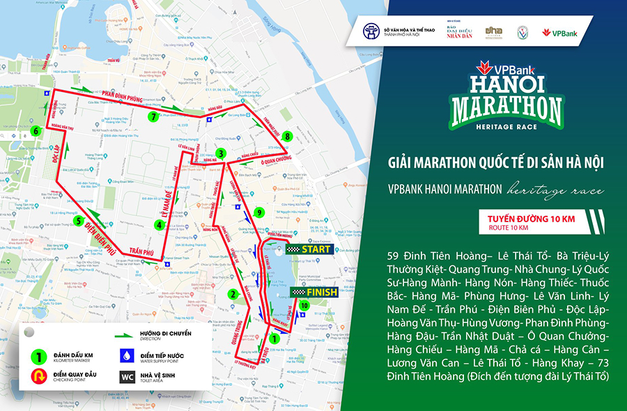 VPBank Hanoi Marathon 2019 thay đổi cung đường 21km, chạy trọn vẹn qua cầu Long Biên VPBank Hanoi Marathon 2019 thay đổi cung đường 21km, chạy trọn vẹn qua cầu Long Biên