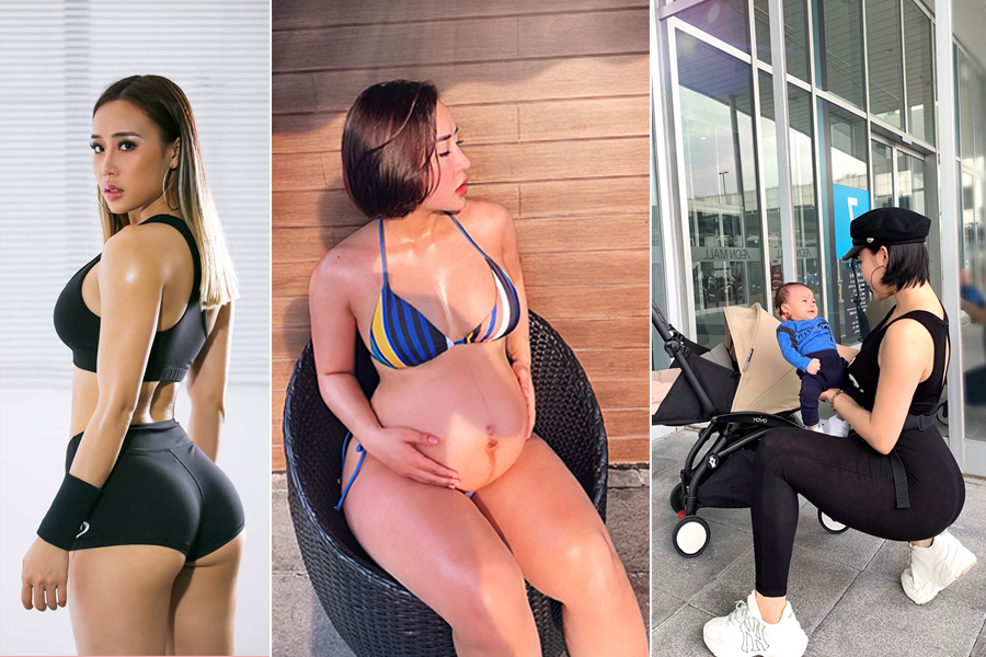 Đại sứ Vietnam Fitness Model giảm 17kg sau 3 tháng sinh con nhờ tập gym