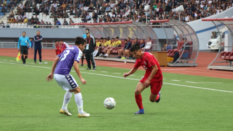 HLV Chu Đình Nghiêm không cam tâm khi Hà Nội FC bị loại ở AFC Cup