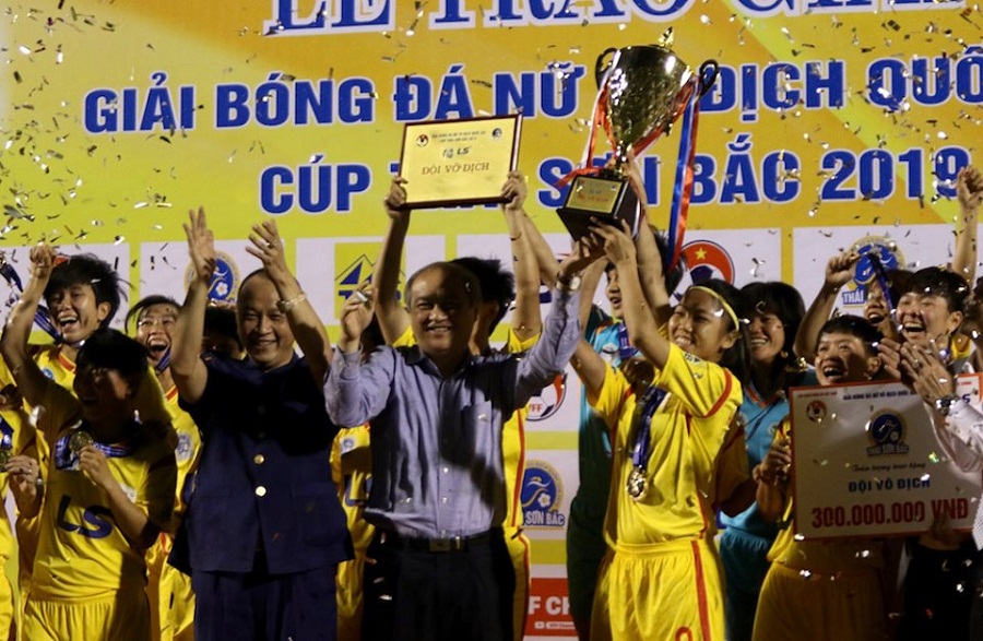 Bế mạc Giải bóng đá nữ VĐQG 2019: TP.HCM I vô địch, Hà Nam trắng tay