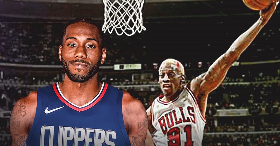 Kawhi Leonard thời trung học từng được so sánh với Dennis Rodman