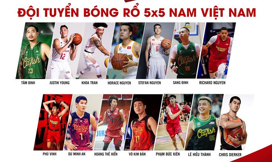 Danh sách ĐT bóng rổ Việt Nam tại SEA Games 30: Không ít bất ngờ