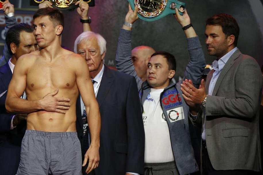 Eddie Hearn: "Gennady Golovkin đã bị ốm suốt một tuần liền trước trận đấu"