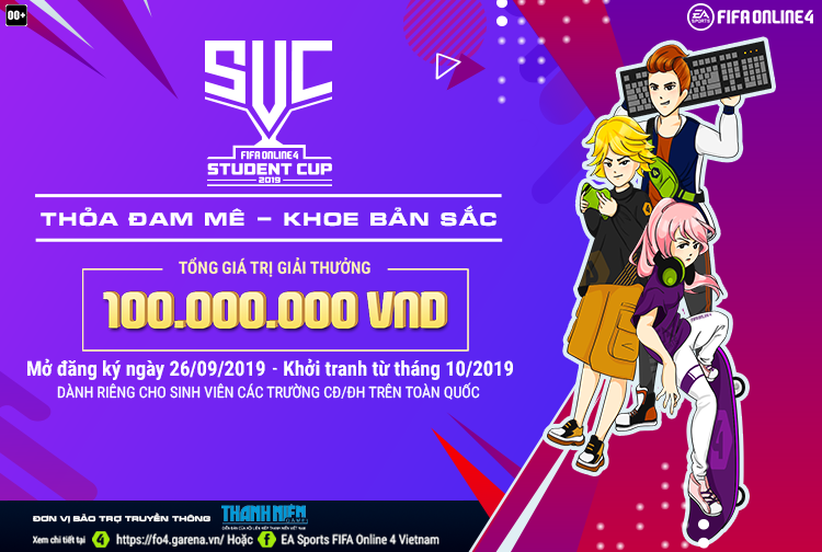 Giải “FIFA ONLINE 4 STUDENT CUP 2019” – Thỏa đam mê, khoe bản sắc