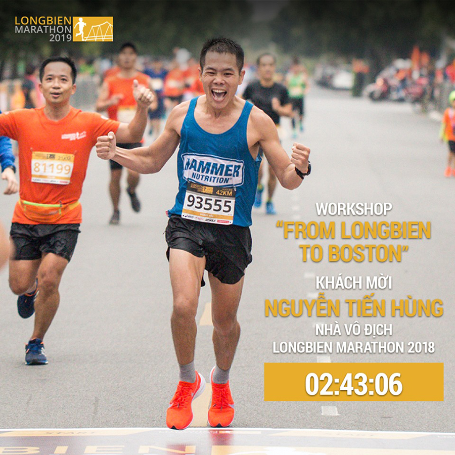 Nhà vô địch Longbien Marathon 2018 tiết lộ bí quyết giành vé dự Boston Marthon