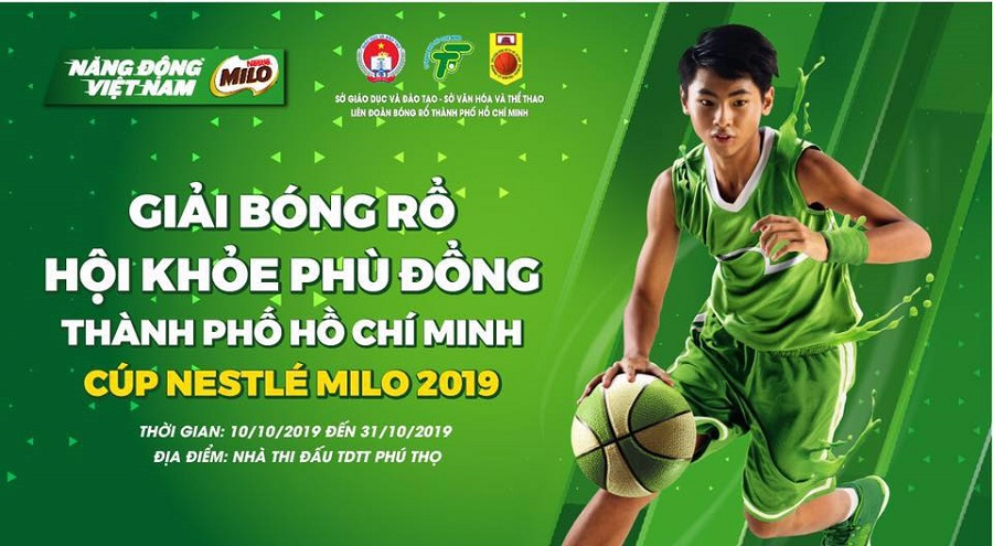Lịch thi đấu giải Hội Khỏe Phù Đổng 2019 - Cup Nestle Milo