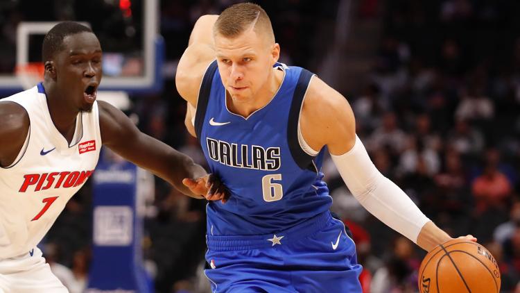 Kristap Porzingis tái xuất ấn tượng cùng Luka Doncic