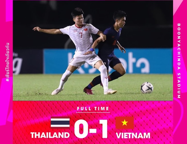 Văn Tùng ghi bàn phút cuối, U19 Việt Nam hạ U19 Thái Lan để tiến vào chung kết