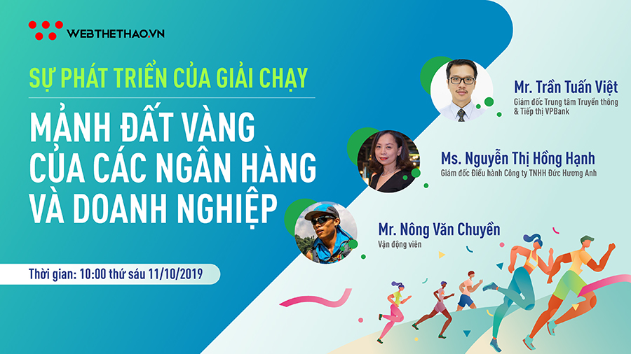 Sự phát triển các giải chạy - mảnh đất vàng của các ngân hàng và doanh nghiệp Sự phát triển các giải chạy - mảnh đất vàng của các ngân hàng và doanh nghiệp